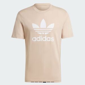Adidas Men’s ADICOLOR TREFOIL TEE Magic Beige Size Small